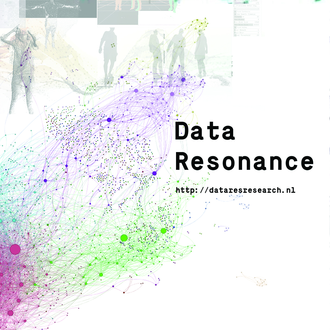 Data Resonance network graphic — sticker design