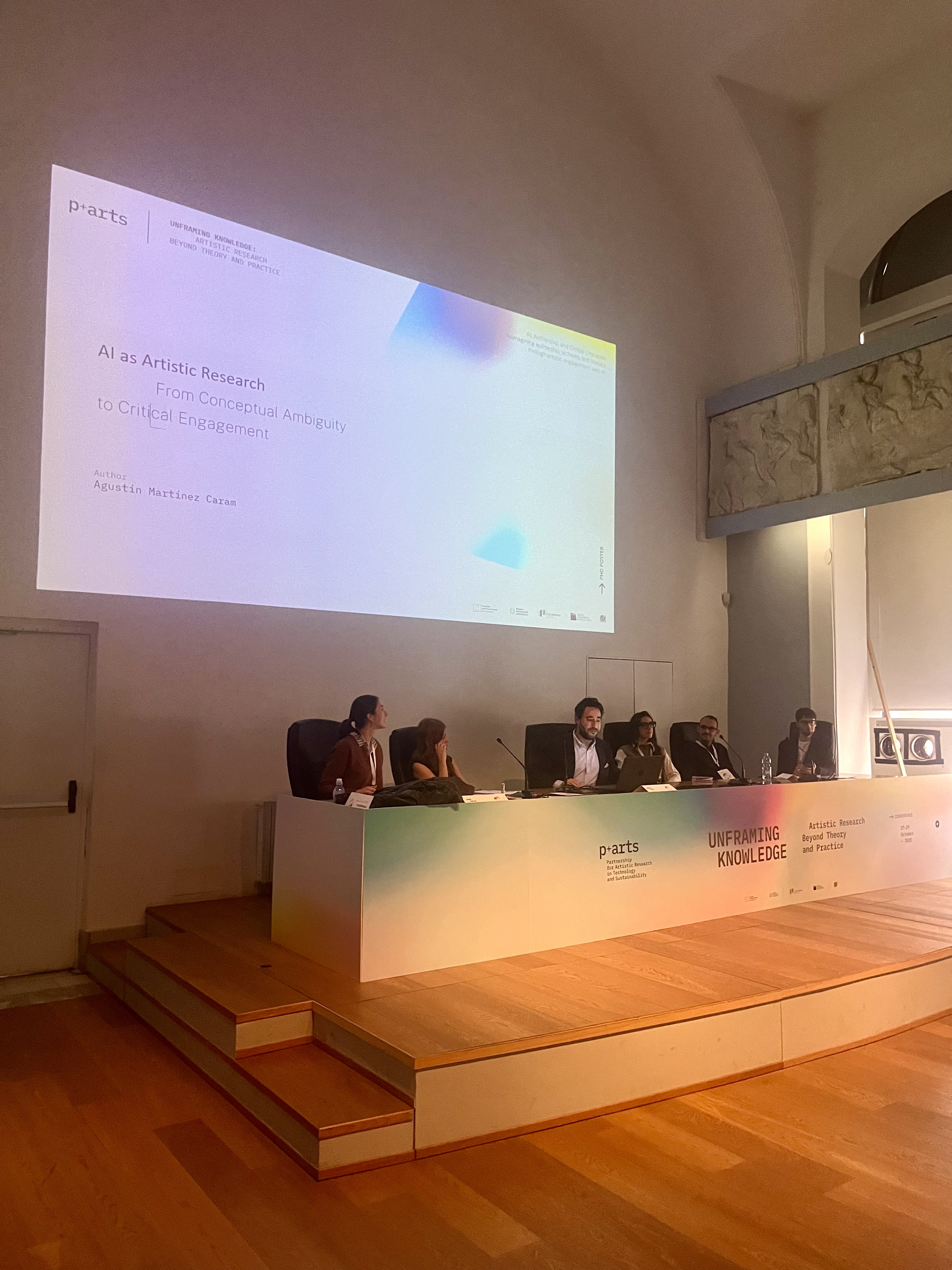 P+ARTS Unframing Knowledge Conference — Accademia di Belle Arti di Napoli