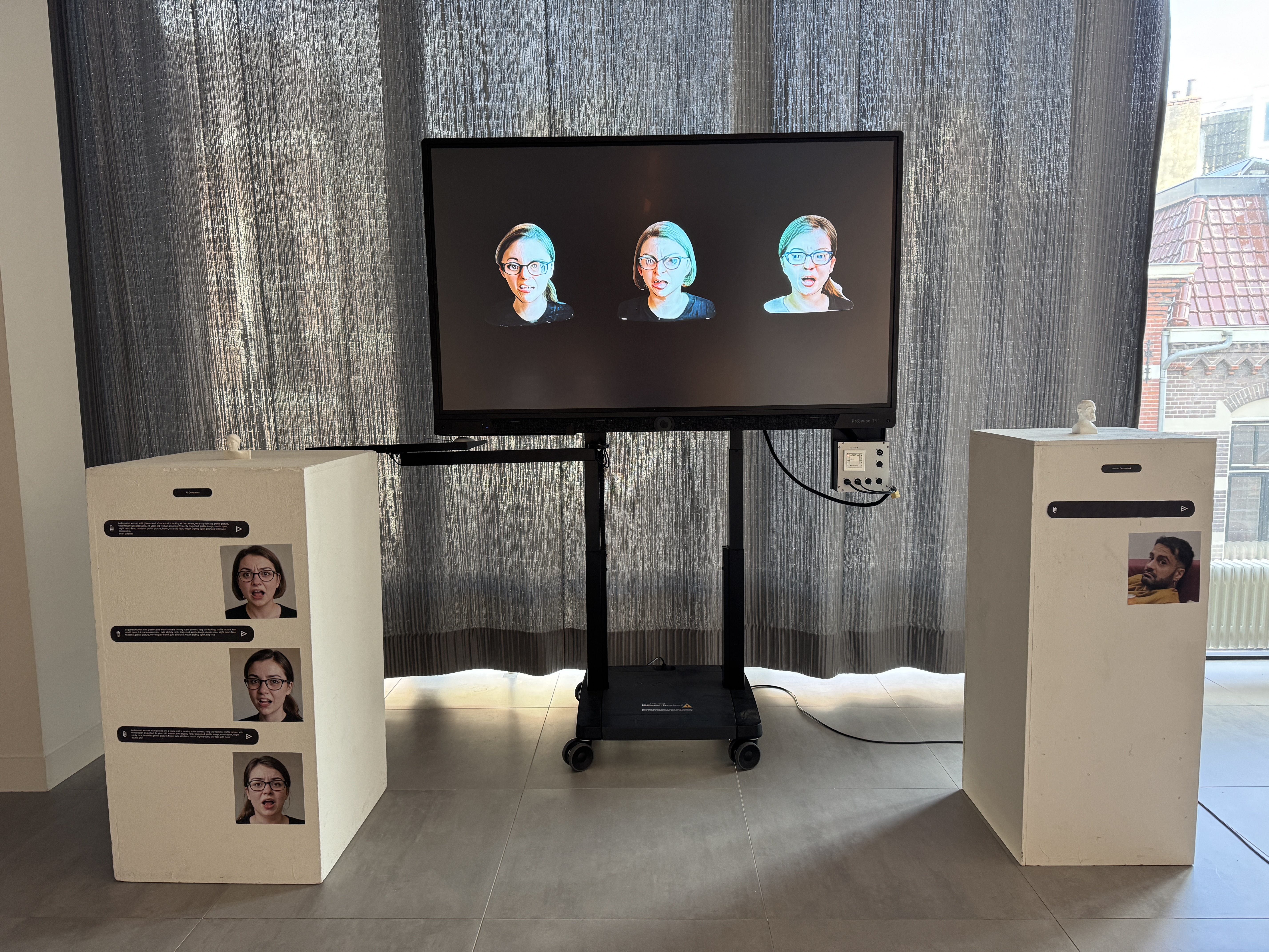 Student works at Encounters symposium